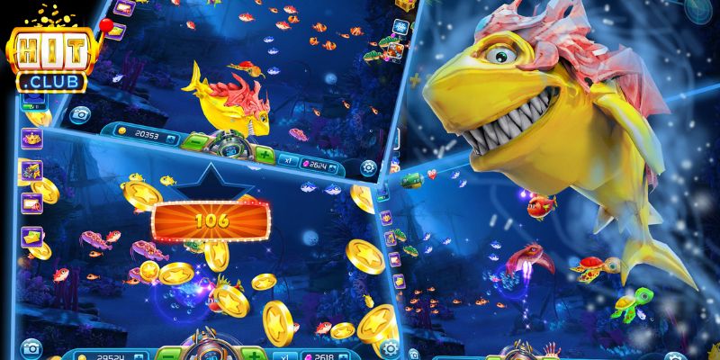 Bắn Cá 3D Hitclub Với Hành Trình Đại Dương Sinh Động 2 Kỹ năng trong game