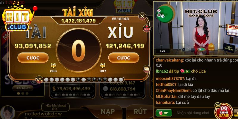 Hướng Dẫn Chơi Tài Xỉu Hitclub - Quy Trình Đơn Giản 3 Ưu điểm khi bạn tham gia vào tài xỉu Hitclub