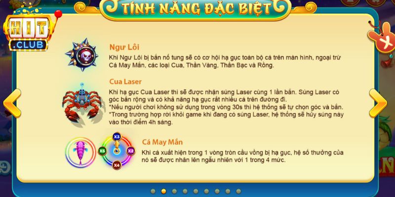 Tận dụng tính năng trong khám phá đại dương Hitclub