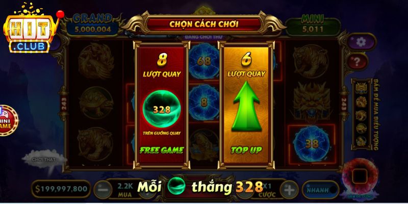 Chinh phục kho tàng ngũ linh Hitclub