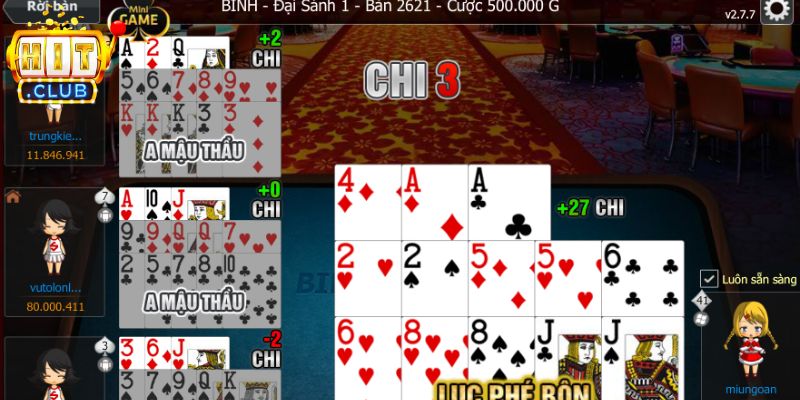 Mậu Binh Hitclub: Luật Chơi Và Mẹo Tăng Tỷ Lệ Thắng 3 Chi mạnh được ưu tiên trong sắp xếp bài thắng cao hơn