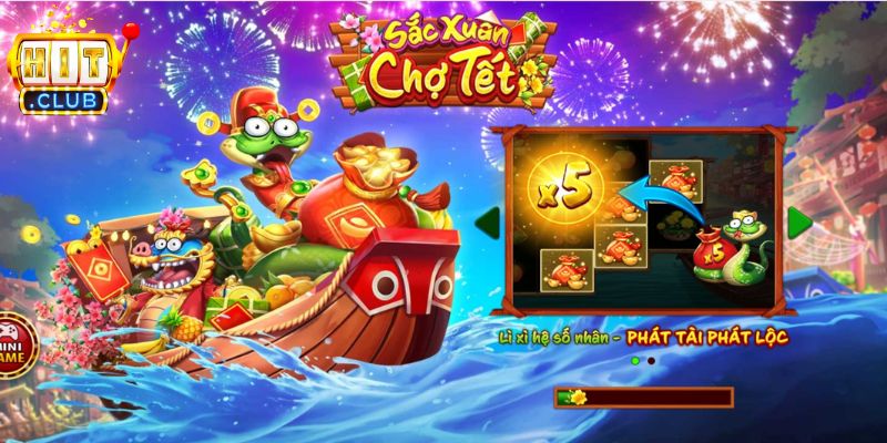 Khám phá sắc xuân chợ tết Hitclub