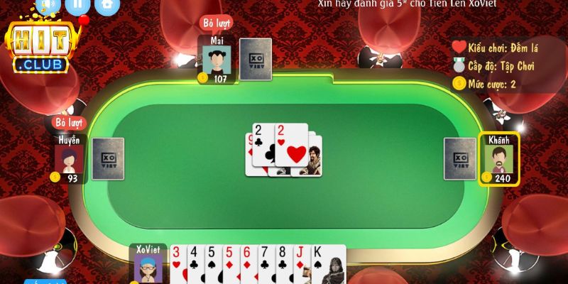 Kinh nghiệm vận hành nhịp ván hiệu quả khi tham gia tiến lên Hitclub